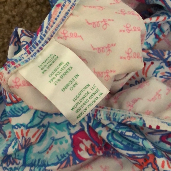 Lilly Pulitzer one piece swim - Picture 3 of 6